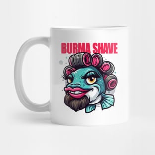 Burma Shave Mug